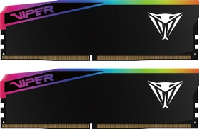 Patriot Viper ELITE 5 RGB ULTRA UDIMM 96GB Kit, DDR5-6400, CL32-39-39-101, retail