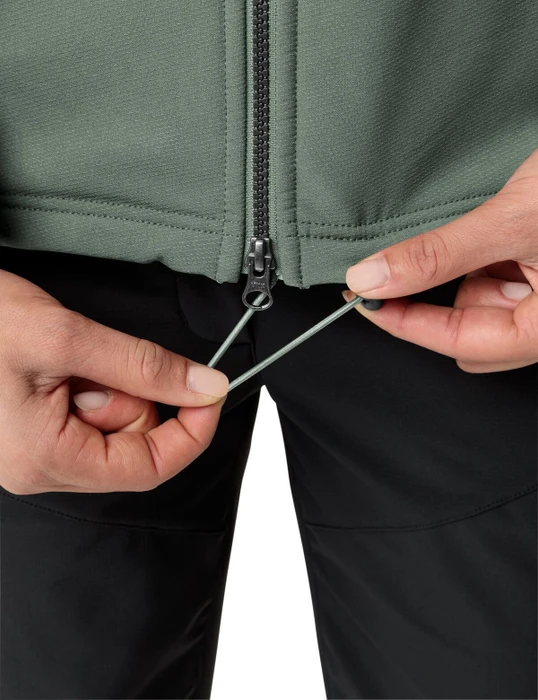 Vaude Elope Fleece Hoodie Funktionsjacke agave (Damen)