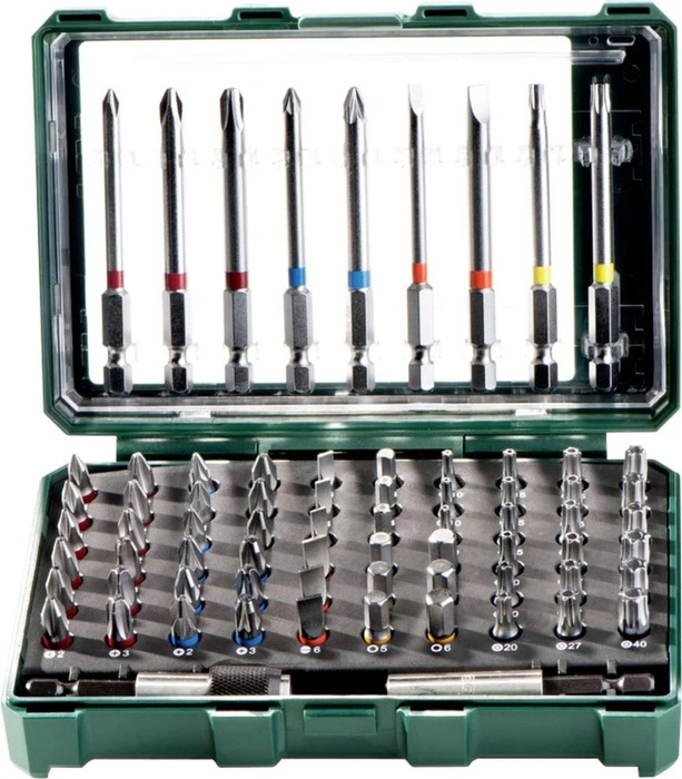 Metabo Bitset inkl. Werkzeugbox, 71-tlg.