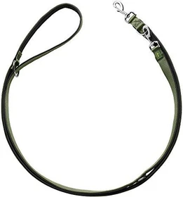 Hunter Neopren Verstellbare Hundeführleine, 1.5x200cm, schwarz