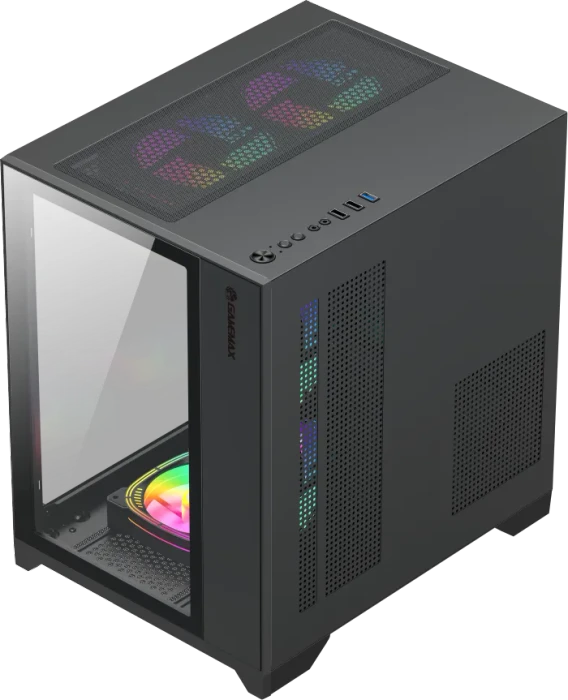 GameMax Infinity Mini BK, Glasfenster
