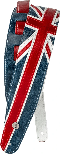 D'Addario Premium Leather Guitar Strap
