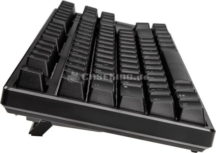 Ducky One TKL PBT schwarz, LEDs blau, MX BROWN, USB, DE