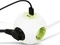 REV Ritter PowerGlobe Steckdosenwürfel, 4-fach, 2x USB, 1.4m, weiß/grün Vorschaubild