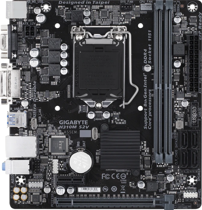 GIGABYTE H310M S2V (Intel 1151 v2)