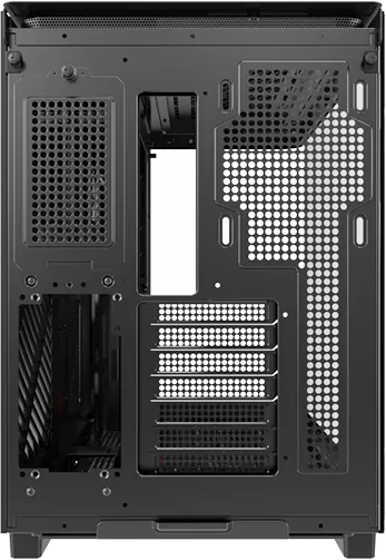 Montech King 95 Gentleman Black, schwarz, Glasfenster