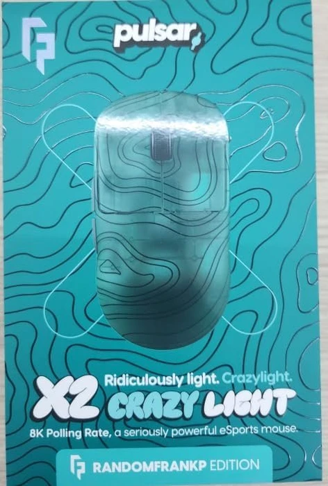 Pulsar Gaming Gears X2 CL CrazyLight Mini Wireless RandomFrankP Edition grün/schwarz, USB