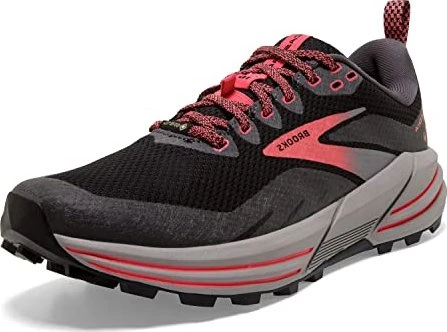 Brooks Cascadia 16 GTX black/blackened pearl/coral (Damen)