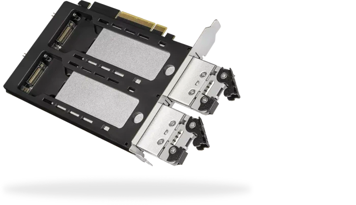 Icy Dock ToughArmor MB842MP-B, PCIe -> M.2 PCIe