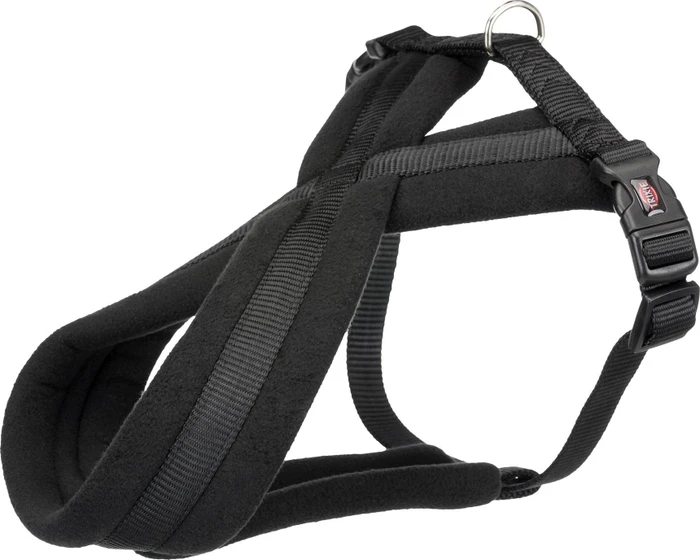 Trixie Premium Touren-Geschirr, M-L, schwarz