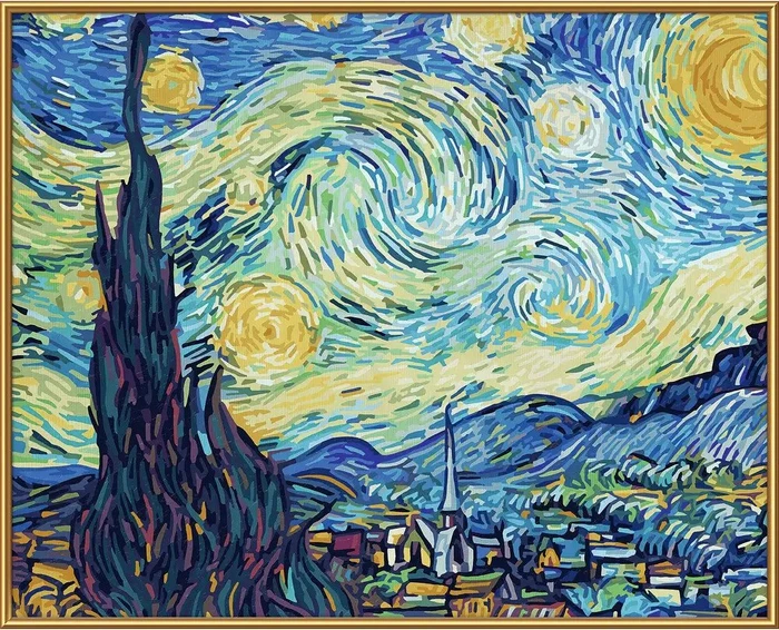Schipper Arts & Crafts Malen nach Zahlen Sternennacht