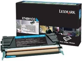 Lexmark Return Toner X748H1CG cyan hohe Kapazität
