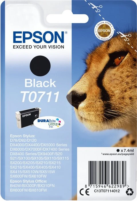 Epson Tinte T0711 schwarz