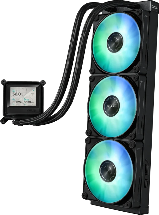 ASUS MAX Gaming LC 360 ARGB LCD, schwarz