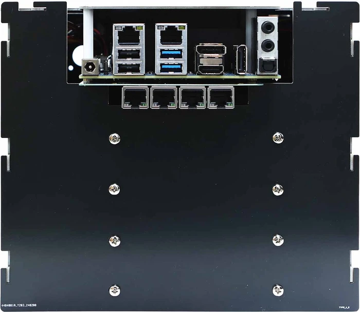 Hardkernel Odroid-H4 Case für ODROID H4, Type 4, schwarz