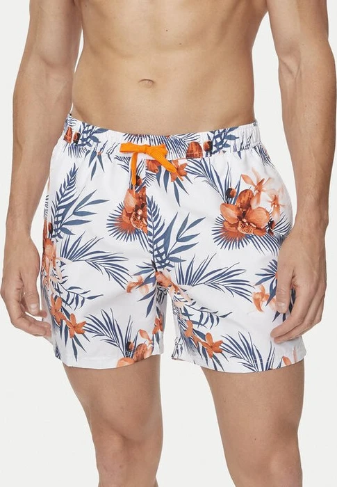 CMP Tropische Fantasie Badeshorts b.co/bluesteel/flame (Herren)