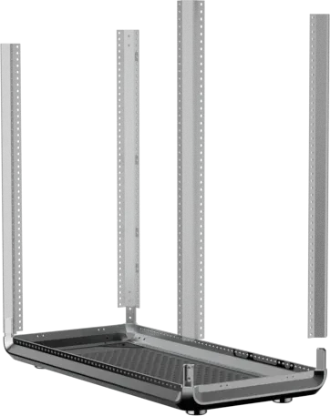 Cooler Master MasterFrame 600, schwarz, Glasfenster