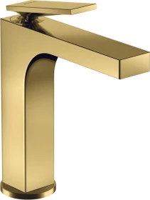 Hansgrohe Axor Citterio 160 Waschbeckenarmatur mit Hebelgriff polished goldoptik
