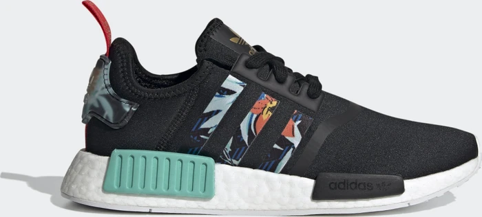 adidas NMD_R1 core black/supplier colour/acid mint (Damen)