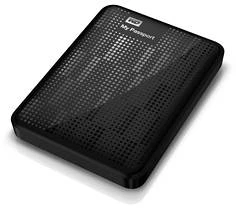 Western Digital WD My Passport schwarz 1TB, USB 3.0 Micro-B