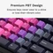 Glorious GPBT Gradient V2 Keycaps, Kunststoff (PBT), Afterparty, mehrfarbig, 135 Tasten, ANSI-US Vorschaubild