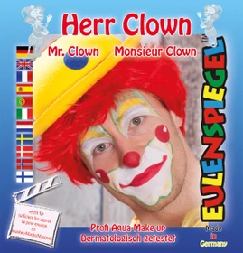 Eulenspiegel Herr Clown Schmink-Palette
