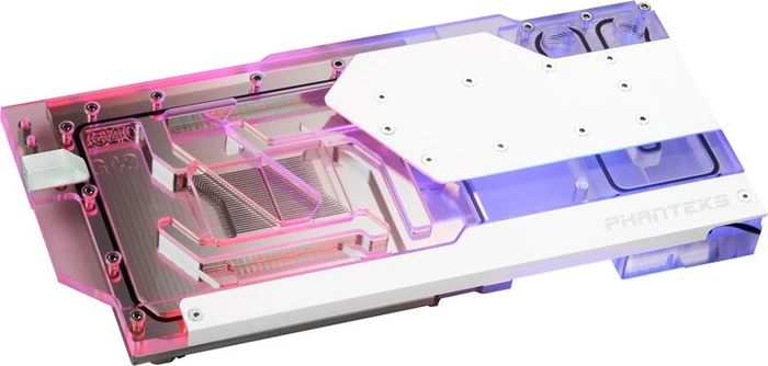 Phanteks Glacier G40 ASUS, RTX 4080 Strix & TUF weiß, mit Backplate