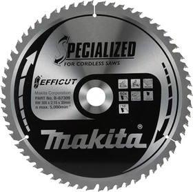 Makita Specialized Efficut Kreissägeblatt 60Z, 305x1.65x30mm, 1 Stück