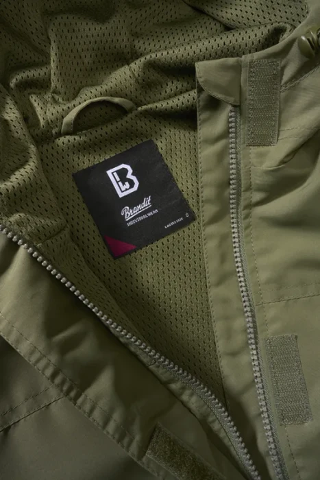 Brandit Windbreaker Summer Frontzip Jacke olive (Damen)