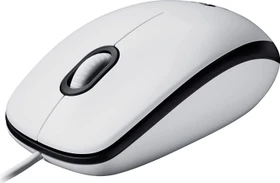 Logitech M100 Refresh 2022 Optical Mouse weiß, USB (910-006764)