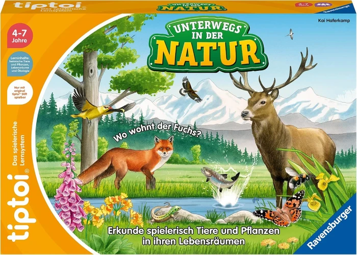 Ravensburger tiptoi Spiel: Unterwegs in der Natur