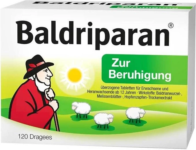 Baldriparan Zur Beruhigung Dragees, 120 Stück
