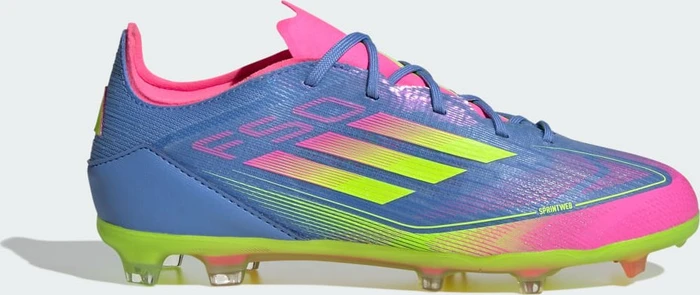 adidas F50 Elite FG blue fusion/lucid lemon/lucid pink (Junior)