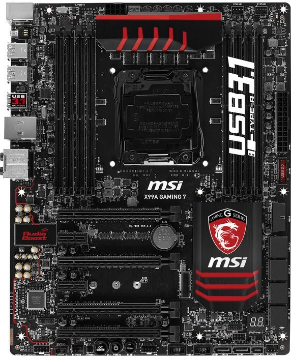 MSI X99A Gaming 7 (Intel 2011-3)