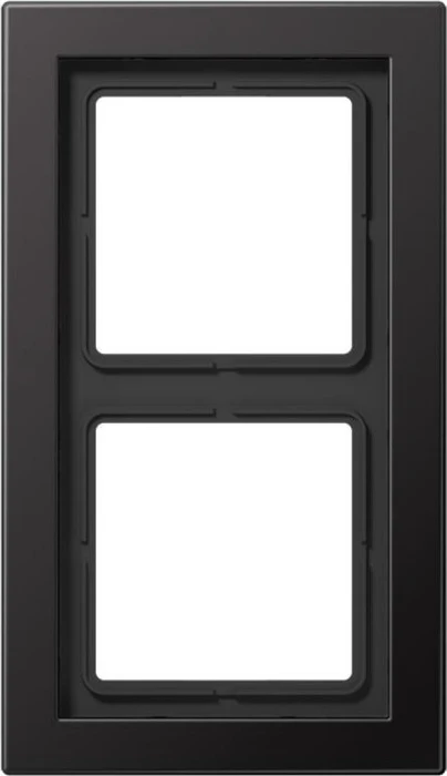 Jung Serie LS-design Rahmen 2-fach, dark
