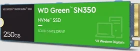 Western Digital WD Green SN350 NVMe SSD 250GB, M.2 2280 / M-Key / PCIe 3.0 x4
