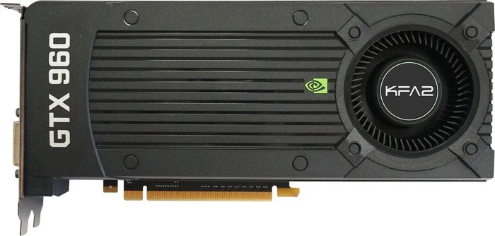 KFA2 GeForce GTX 960, 2GB GDDR5, DVI, HDMI, 3x DP