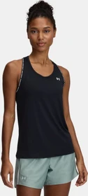 Under Armour Mesh Tank Top Funktionsshirt ärmellos schwarz/weiß (Damen)
