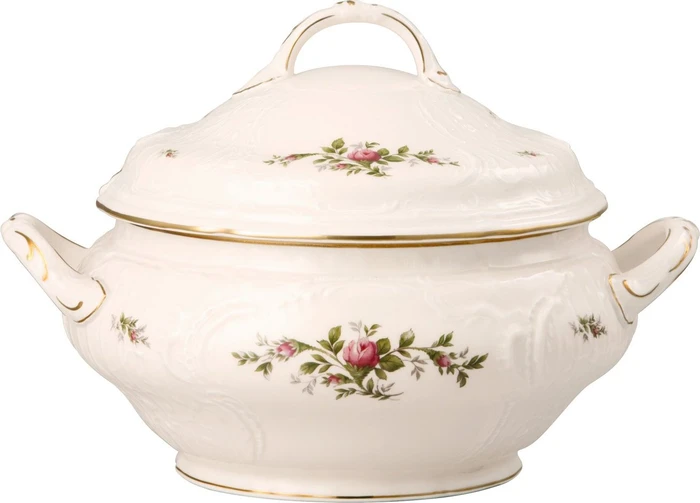 Rosenthal Sanssouci Elfenbein Moosrose Terrine 3.9l