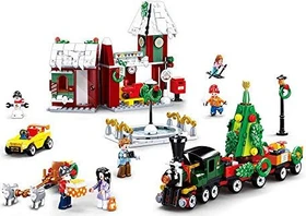 Sluban Town Happy New Year Christmas Village
