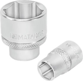 Matador 4075 Außensechskant Steckschlüssel 1/2", 34x44mm