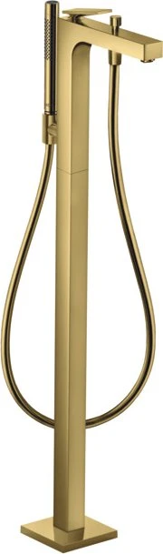 Hansgrohe Axor Citterio mit Hebelgriff polished goldoptik