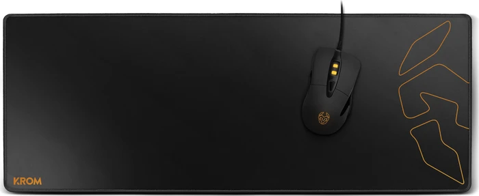 Krom Knout XL Gaming Mousepad, schwarz