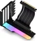 EZDIY-FAB Vertical GPU Mount, Riser Card Cable, mit vertikaler Grafikkarten-Halterung, ARGB, gewinkelt, PCIe 4.0, 115mm, schwarz Vorschaubild