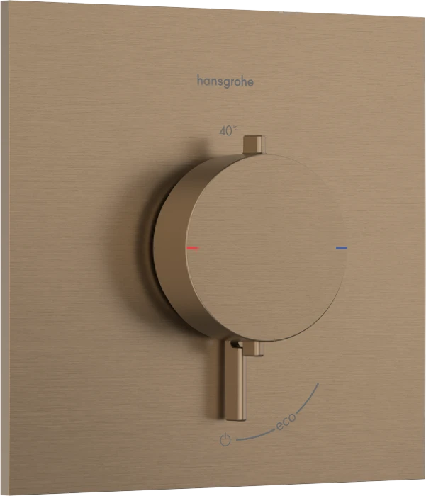 Hansgrohe Ecostat Comfort E Thermostat Unterputz für 1 Verbraucher brushed bronze