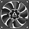 ARCTIC P8 Slim PWM PST schwarz, 80mm Vorschaubild