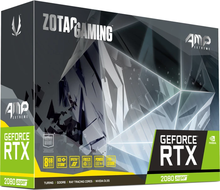 Zotac Gaming GeForce RTX 2080 SUPER AMP Extreme, 8GB GDDR6, HDMI, 3x DP