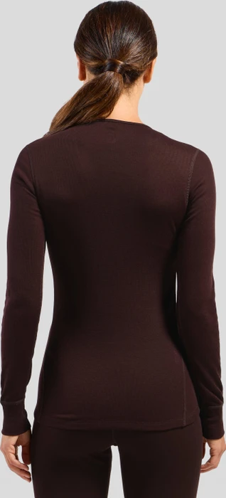 Odlo Active Warm Eco Funktionsshirt langarm fudge (Damen)