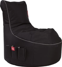 Gamewarez Gaming Sitzsack Classic Cosmic Lightning, schwarz/grau