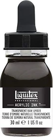 Liquitex Professional Acrylic Ink transparent raw umber, 30ml